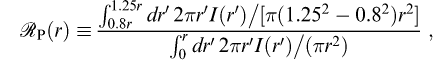 Petrosian Equation 1