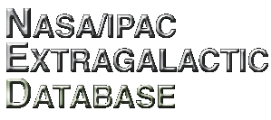 NASA/IPAC Extragalactic Database