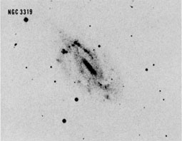 NGC 3319 blue