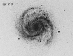 NGC 4321 blue