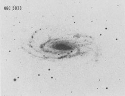 NGC 5033 blue