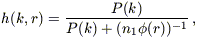 Equation B11